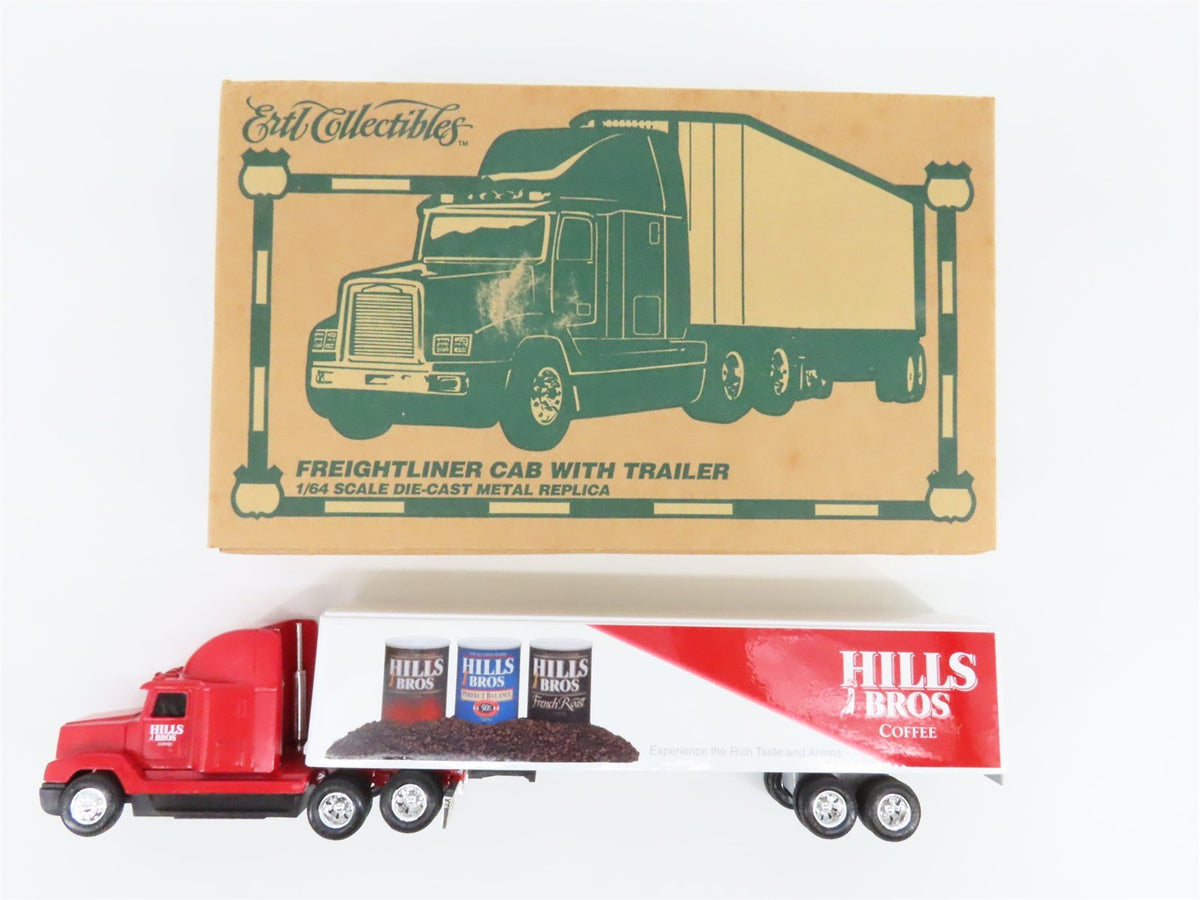 1:64 Scale Etrl 25089 Die-Cast Hills Bros Coffee Tractor Trailer