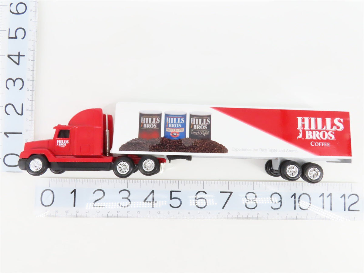 1:64 Scale Etrl 25089 Die-Cast Hills Bros Coffee Tractor Trailer