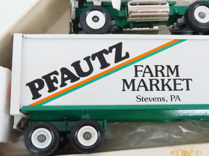 1:64 Scale Winross Die-Cast Pfautz Farm Market Tractor Trailer