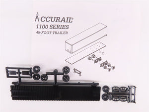 LOT of 6 HO Scale Accurail Kits BNSF Railway / SOU Southern Trailers