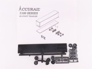 LOT of 6 HO Scale Accurail Kits BNSF Railway / SOU Southern Trailers