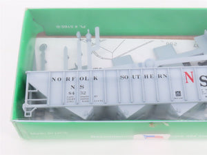 LOT of 3 HO Scale Bowser Kits NS Norfolk Southern Railroad 3-Bay Hoppers -Sealed