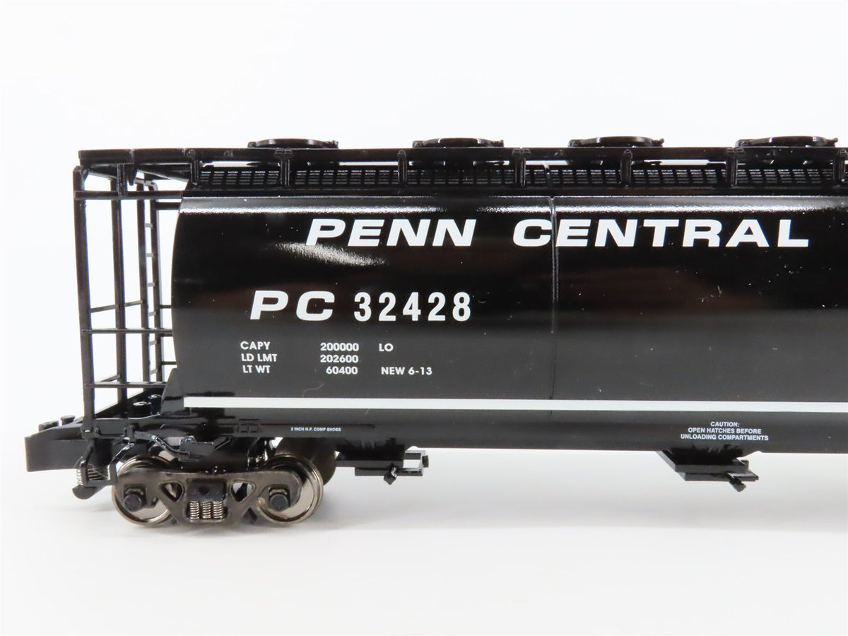 S American Flyer 6-48657 PC Penn Central 3-Bay Cylindrical Hopper Car #32428