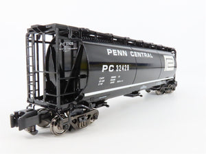 S American Flyer 6-48657 PC Penn Central 3-Bay Cylindrical Hopper Car #32428