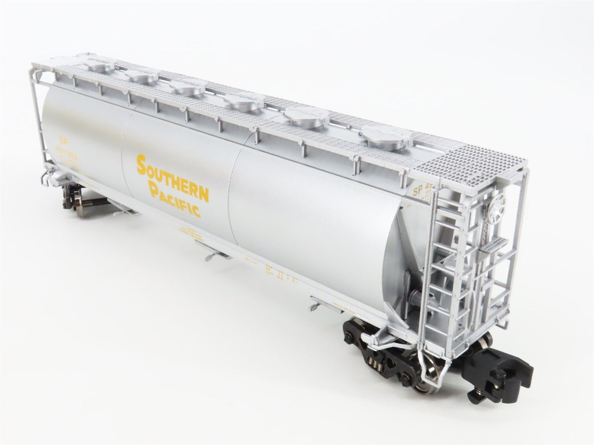 S Scale American Flyer 6-48643 SP Railway 3-Bay Cylindrical Hopper #491020