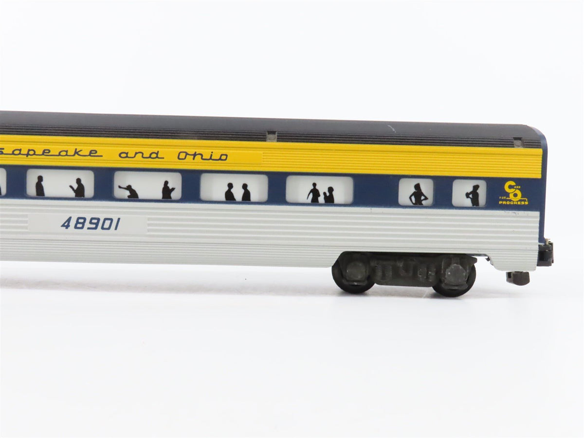 S Scale American Flyer 6-48901 C&amp;O Chesapeake &amp; Ohio Coach Passenger Car #48901