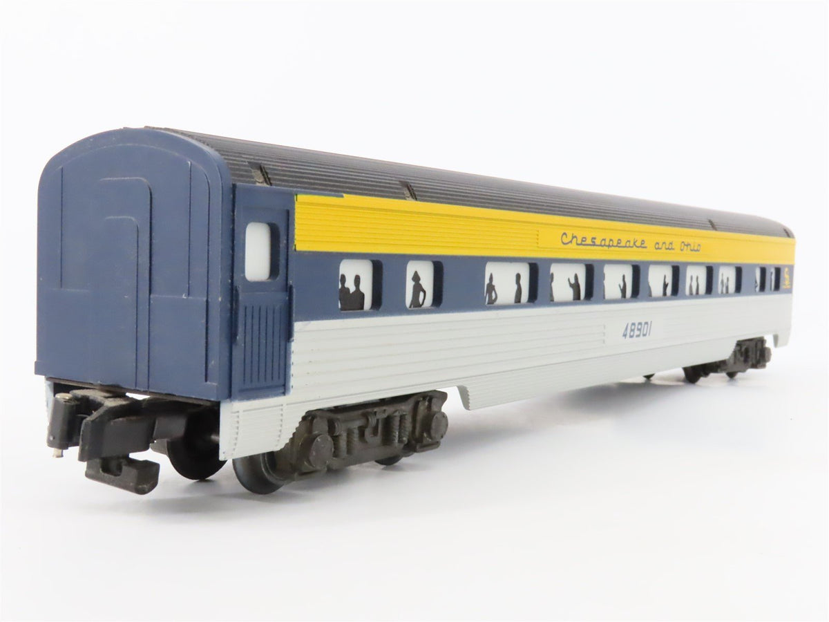 S Scale American Flyer 6-48901 C&amp;O Chesapeake &amp; Ohio Coach Passenger Car #48901