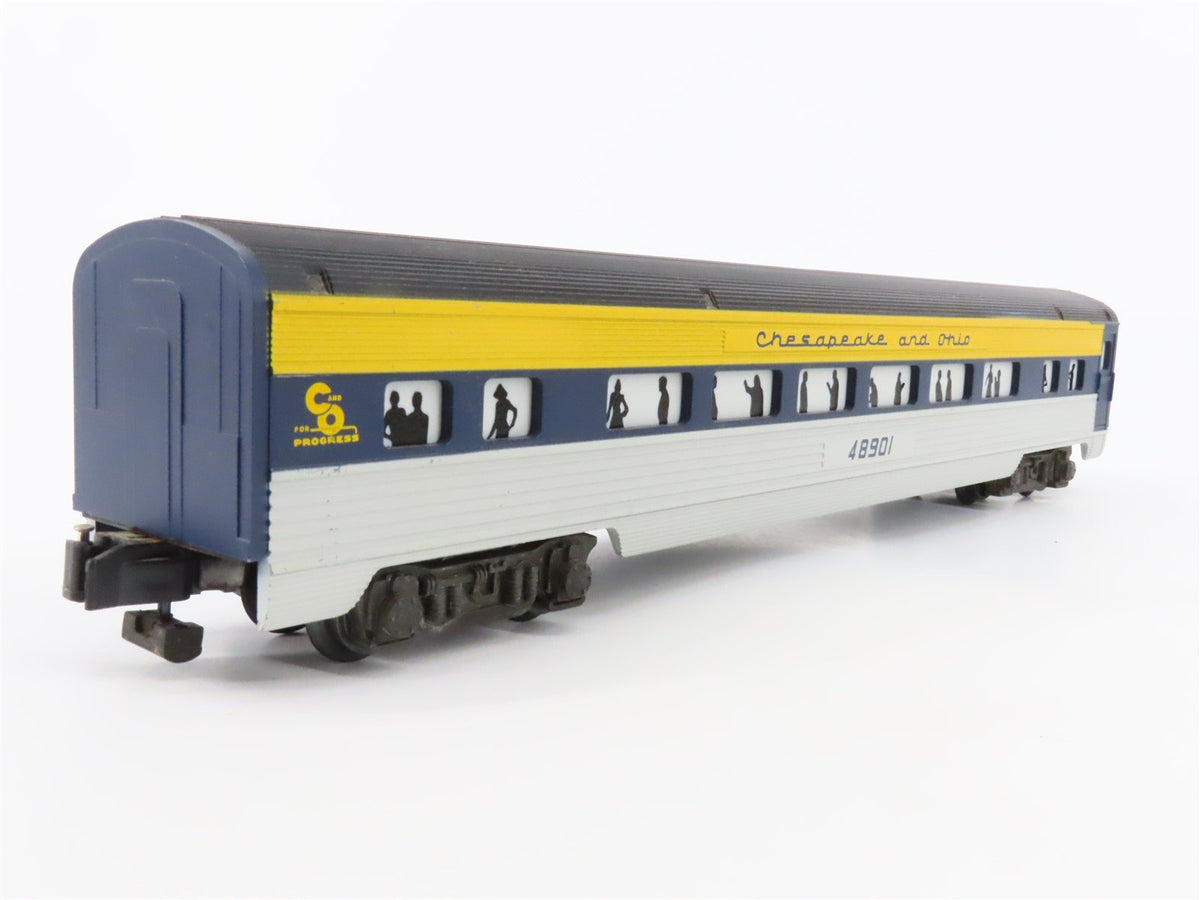 S Scale American Flyer 6-48901 C&amp;O Chesapeake &amp; Ohio Coach Passenger Car #48901