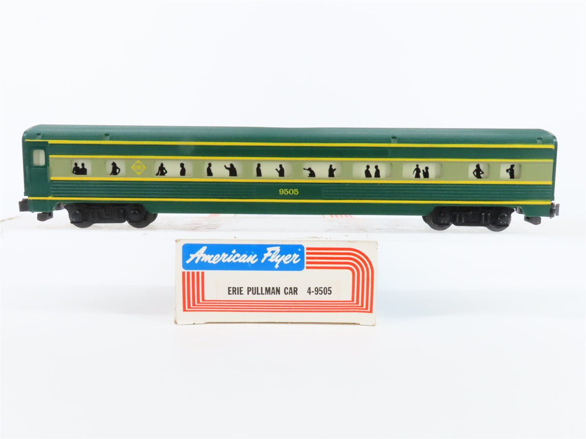 S Scale American Flyer 4-9505 Erie Railway Pullman Passenger Car #9505