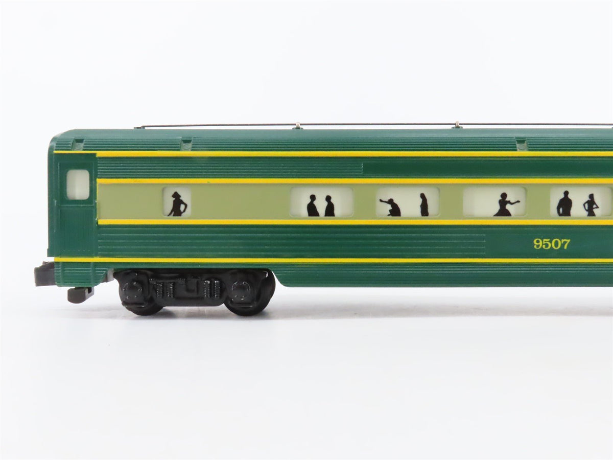 S Scale American Flyer 4-9507 Erie Railway Observation Passenger Car #9507