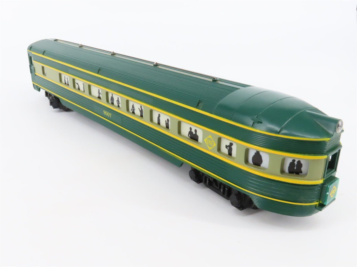 S Scale American Flyer 4-9507 Erie Railway Observation Passenger Car #9507