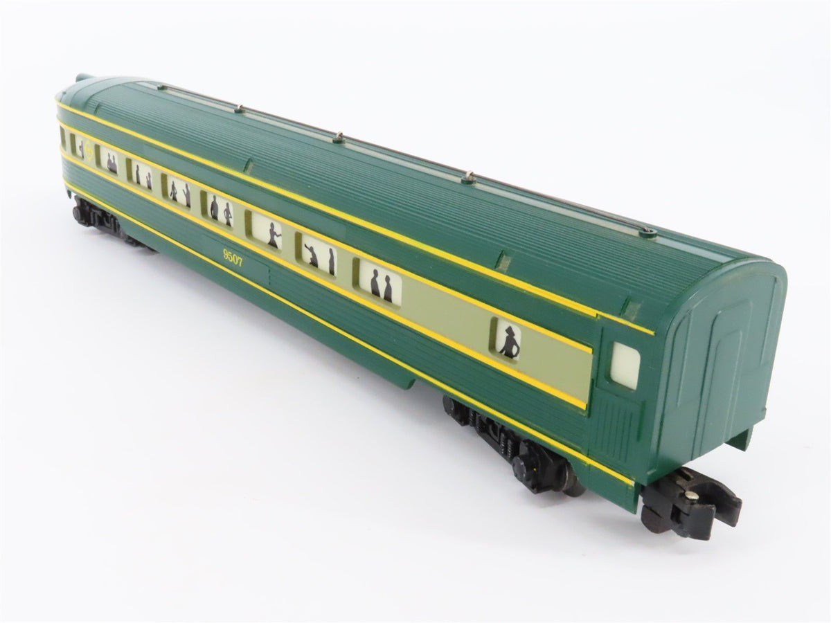 S Scale American Flyer 4-9507 Erie Railway Observation Passenger Car #9507