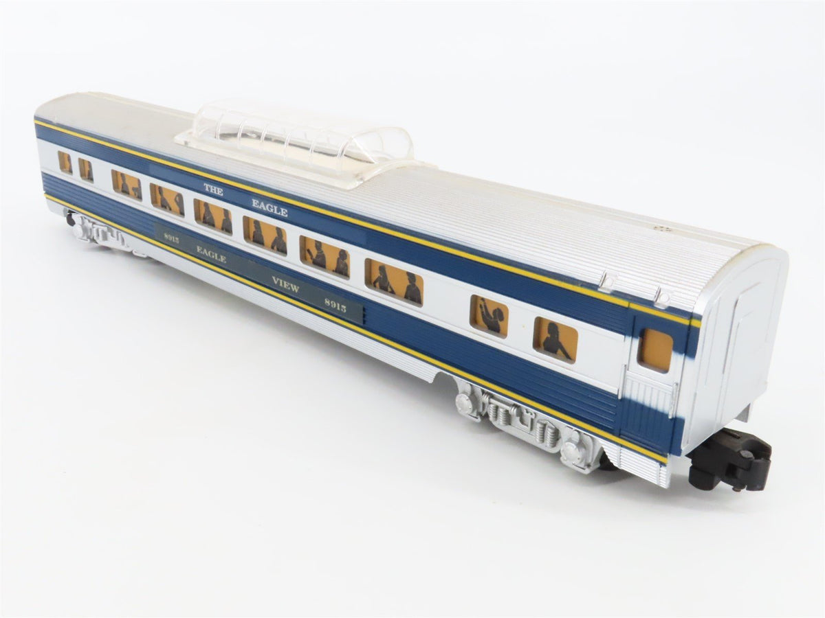 S Scale American Flyer 6-48915 B&amp;O Railway Vista Dome Passenger Car #8915