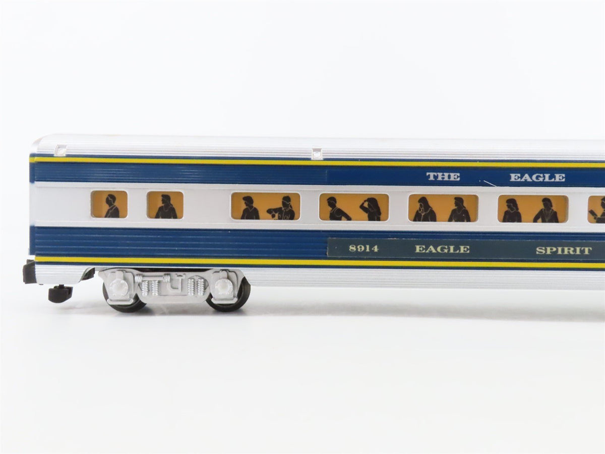 S Scale American Flyer 6-48914 MP Railway Coach Passenger Car &quot;Eagle Spirit&quot;