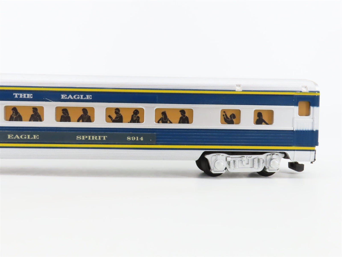 S Scale American Flyer 6-48914 MP Railway Coach Passenger Car &quot;Eagle Spirit&quot;