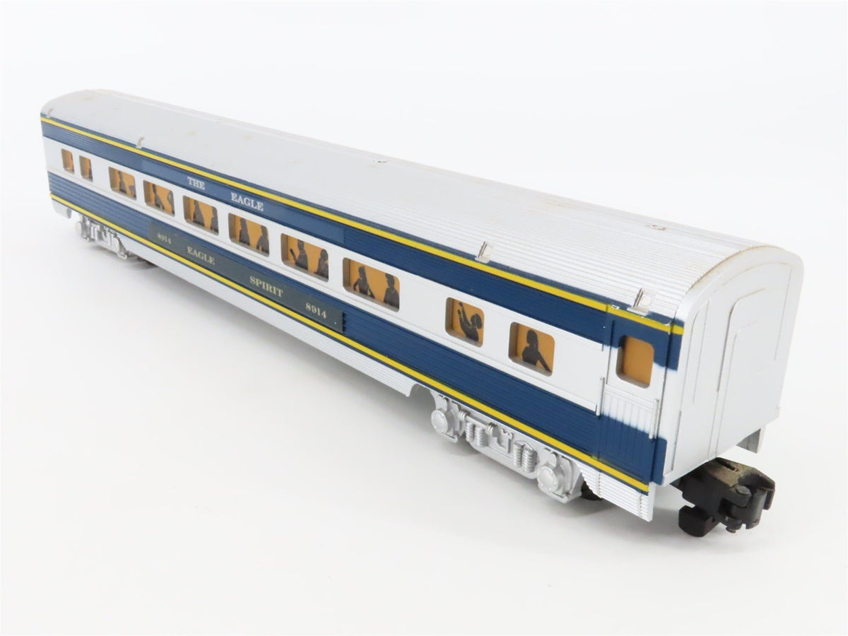 S Scale American Flyer 6-48914 MP Railway Coach Passenger Car &quot;Eagle Spirit&quot;