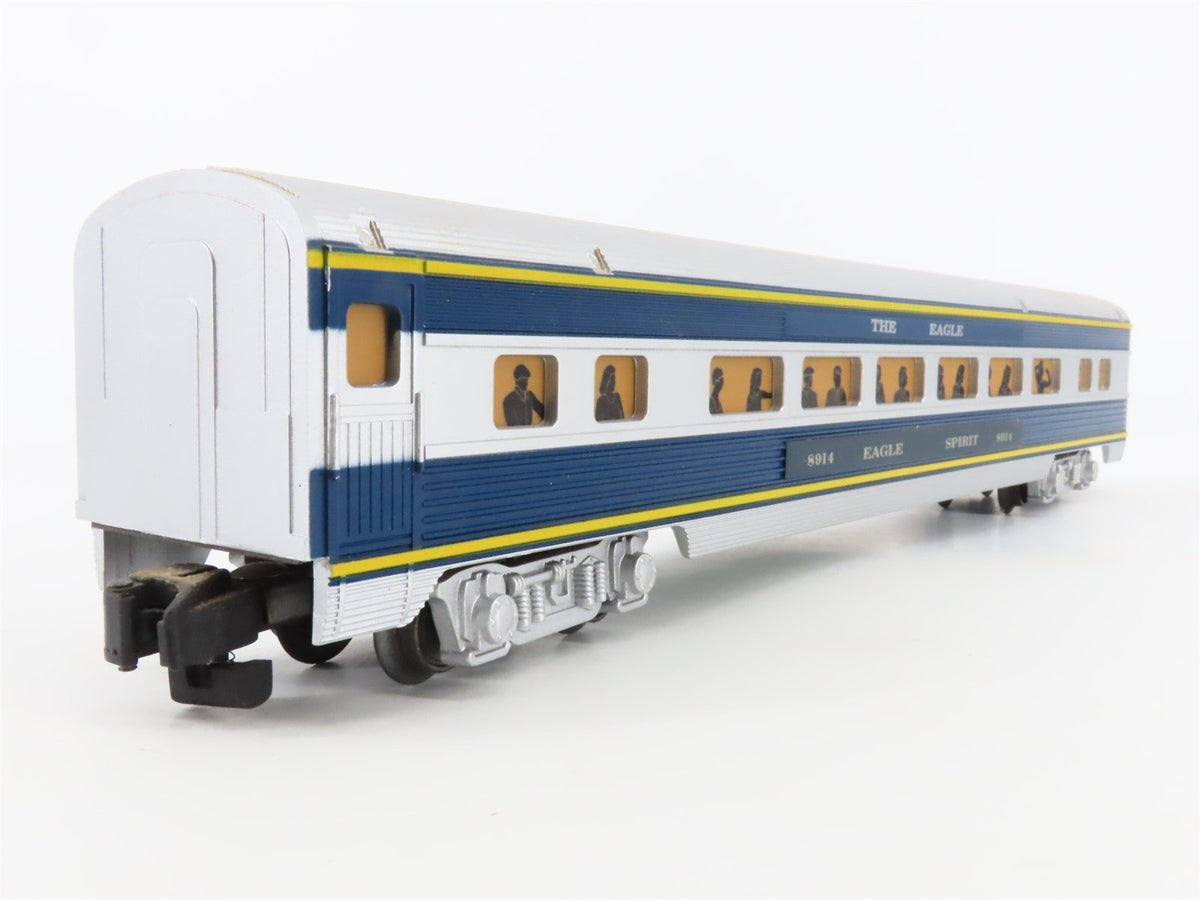 S Scale American Flyer 6-48914 MP Railway Coach Passenger Car &quot;Eagle Spirit&quot;