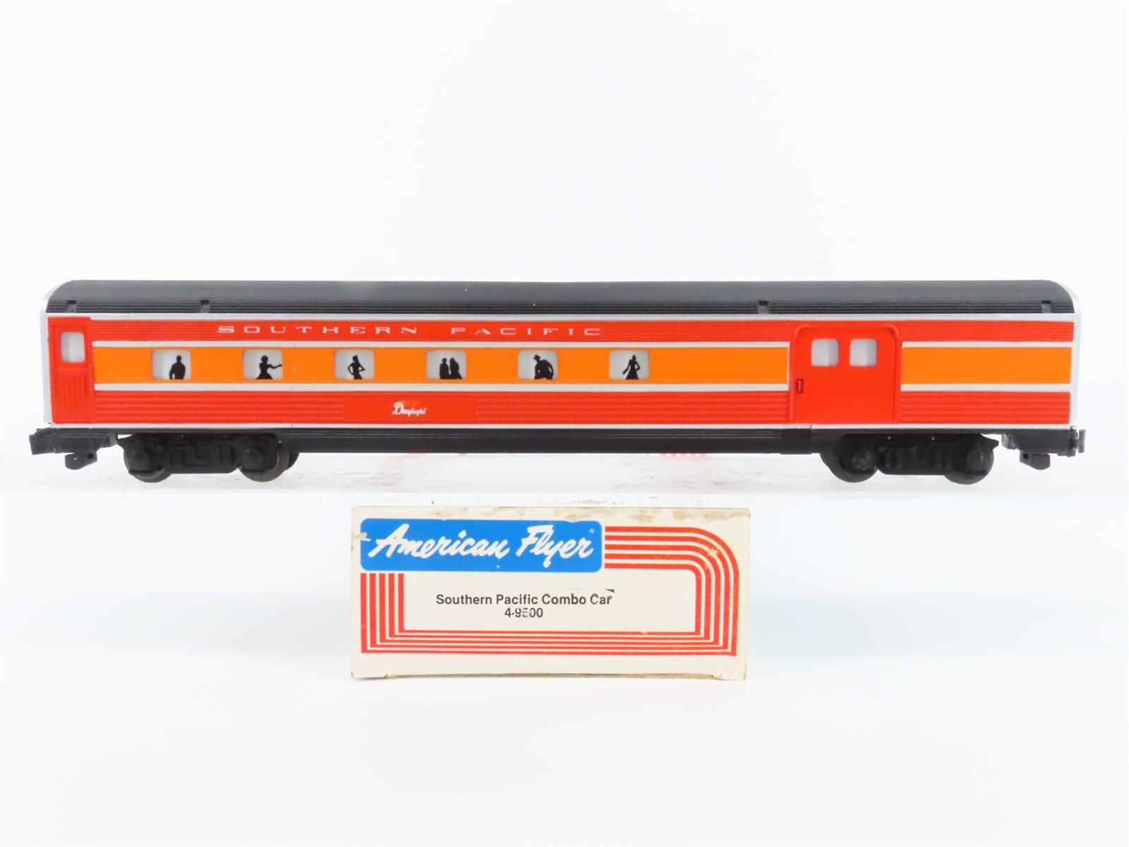 S Scale American Flyer 4-9500 SP Southern Pacific Combine Passenger Car