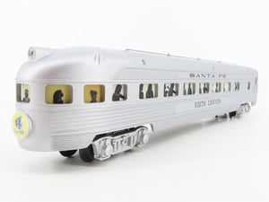 S American Flyer 6-48947 ATSF Santa Fe Observation Passenger Car 