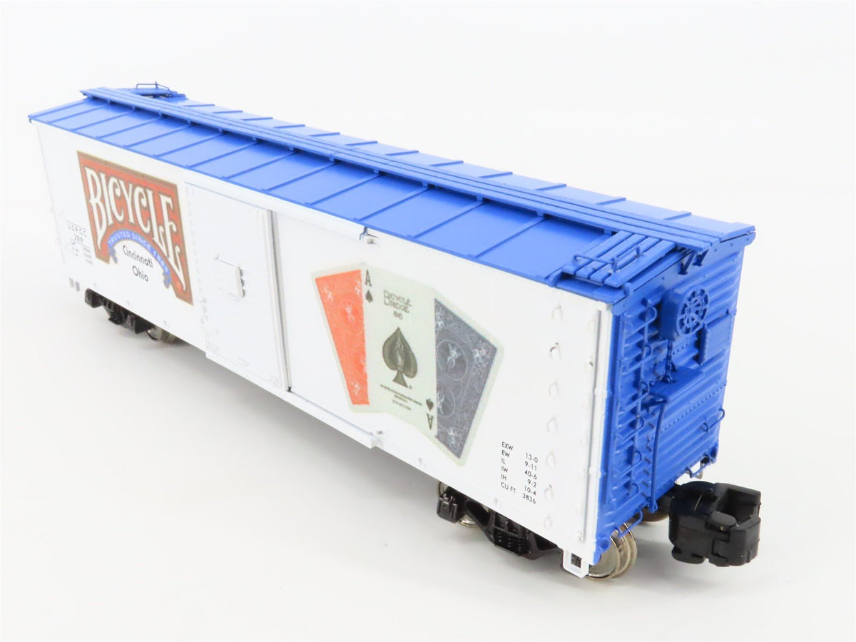 S Scale MTH 35-74019 USPCC Bicycle Playing Cards 40&#39; Steel Box Car #2019