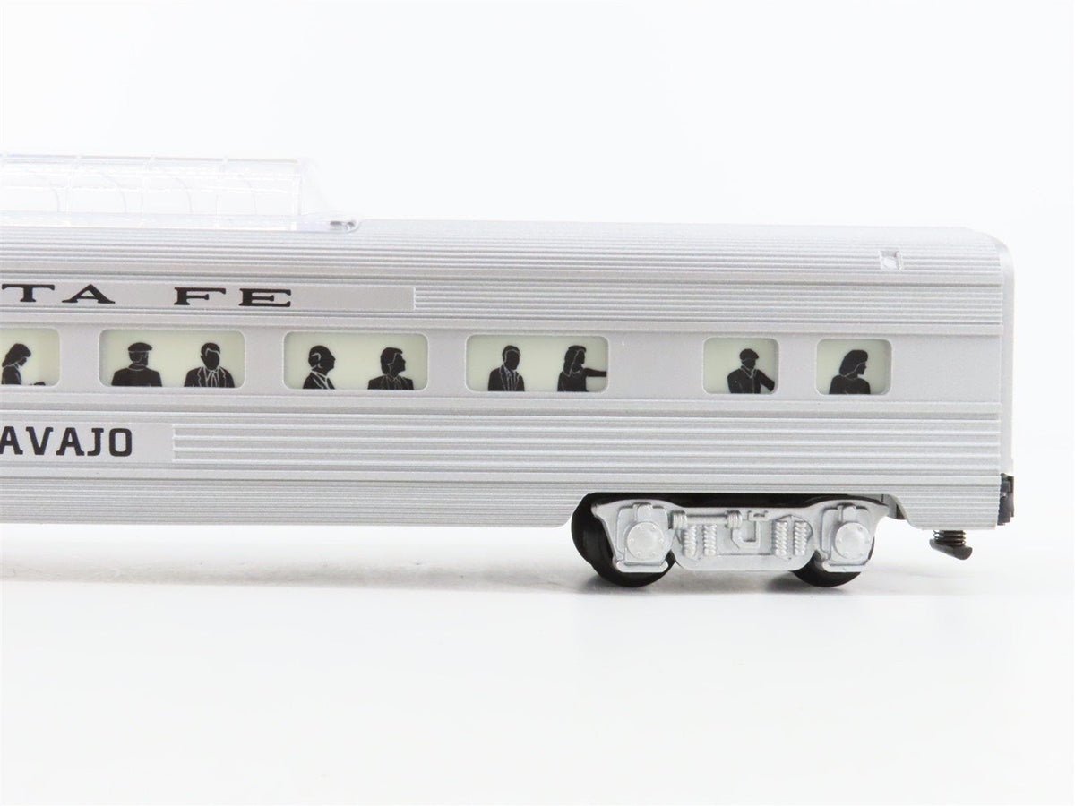 S Scale American Flyer 6-48948 ATSF Santa Fe Dome Passenger Car &quot;Navajo&quot;