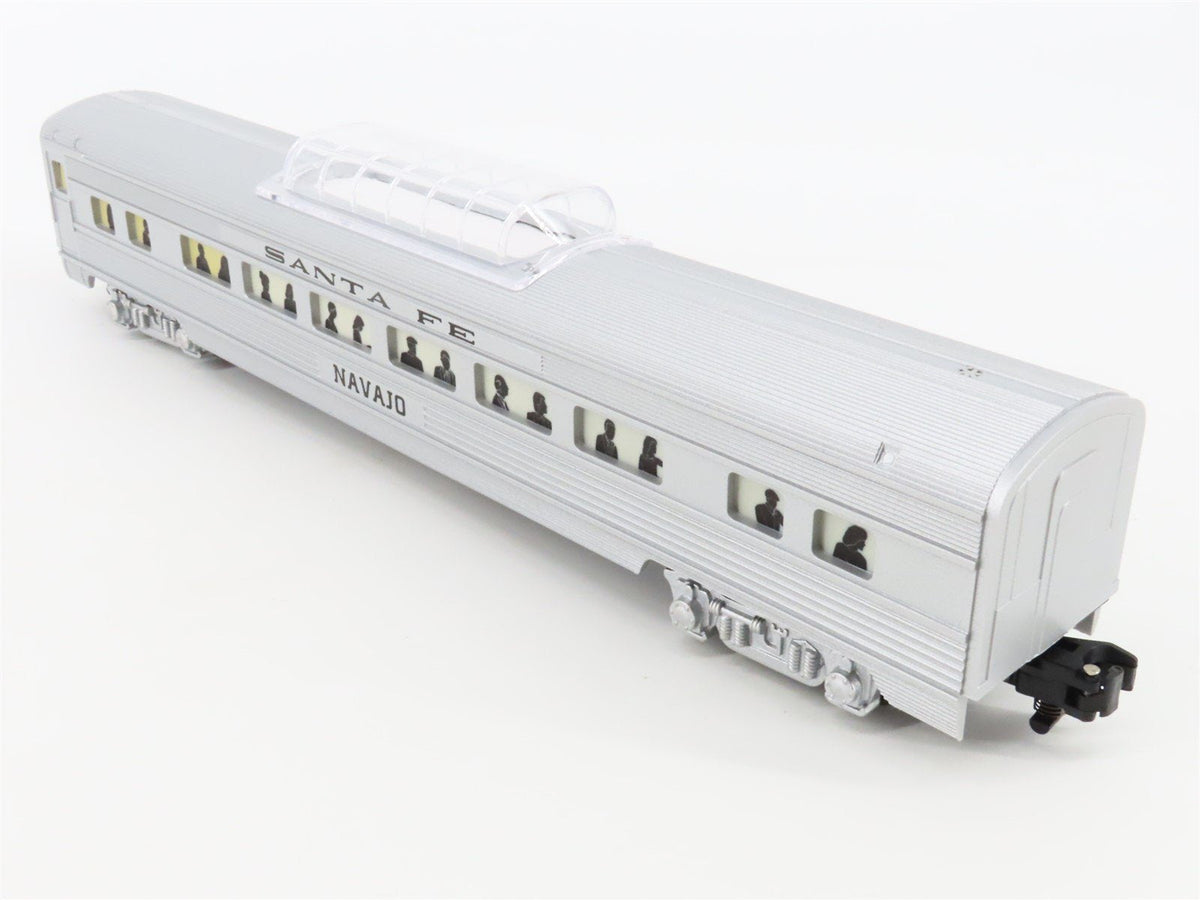 S Scale American Flyer 6-48948 ATSF Santa Fe Dome Passenger Car &quot;Navajo&quot;