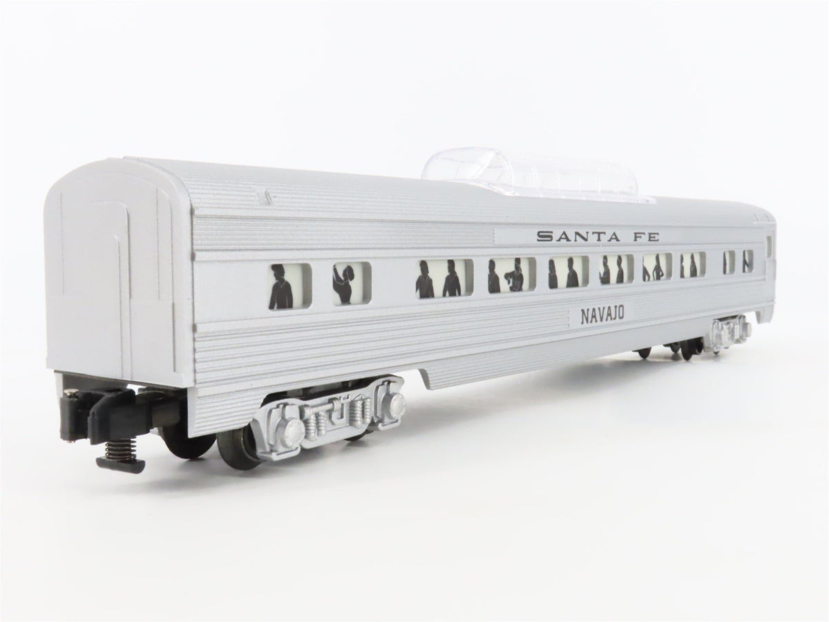 S Scale American Flyer 6-48948 ATSF Santa Fe Dome Passenger Car &quot;Navajo&quot;