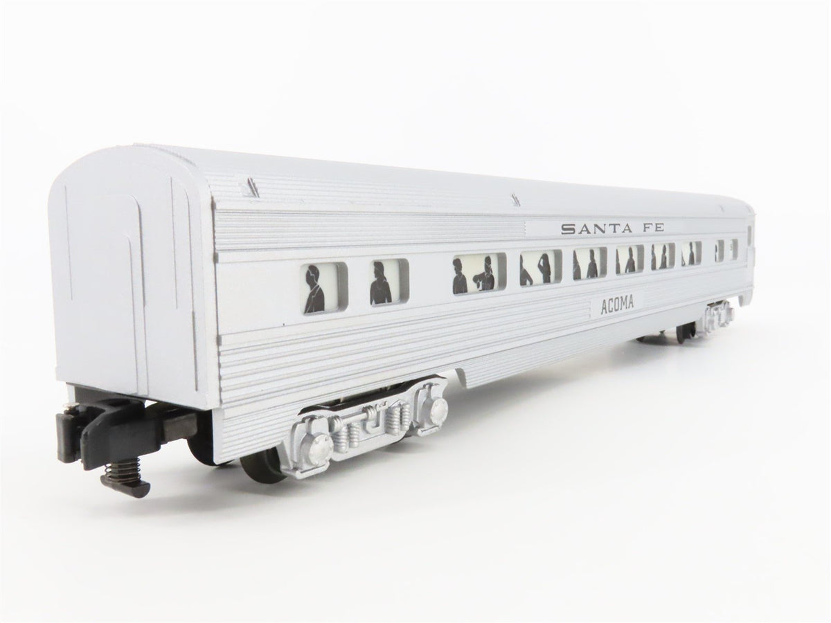 S Scale American Flyer 6-48946 ATSF Santa Fe Dining Passenger Car &quot;Acoma&quot;