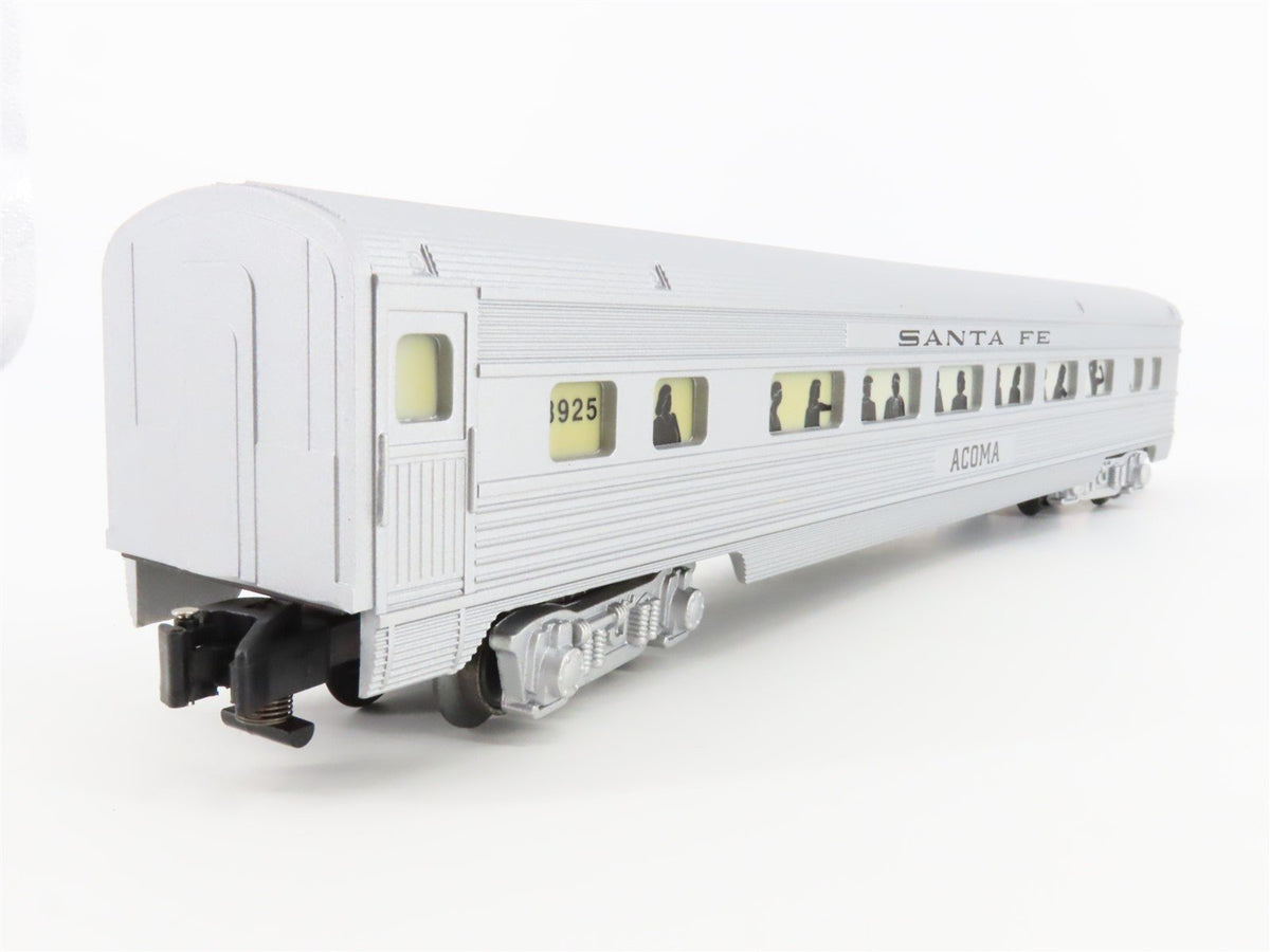 S Scale American Flyer 6-48946 ATSF Santa Fe Dining Passenger Car &quot;Acoma&quot;