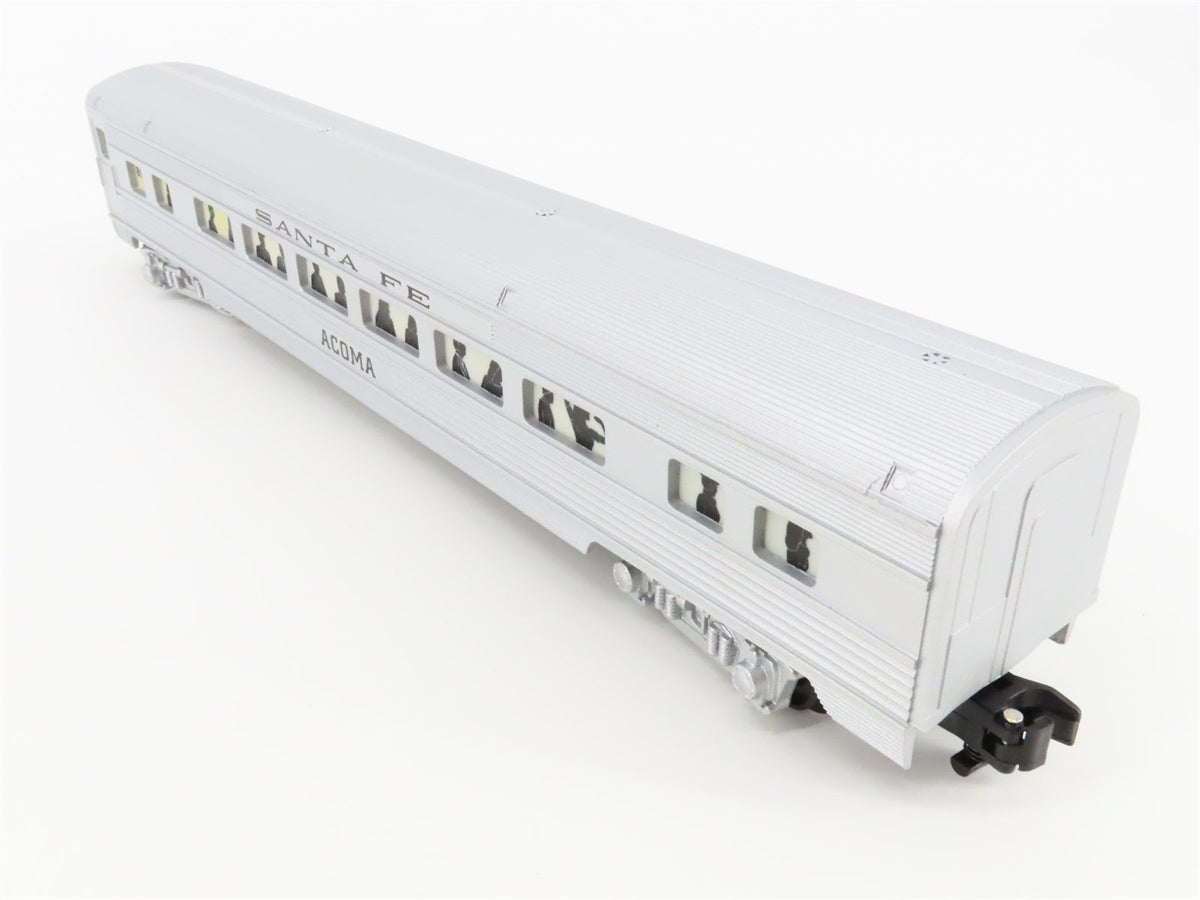 S Scale American Flyer 6-48946 ATSF Santa Fe Dining Passenger Car &quot;Acoma&quot;