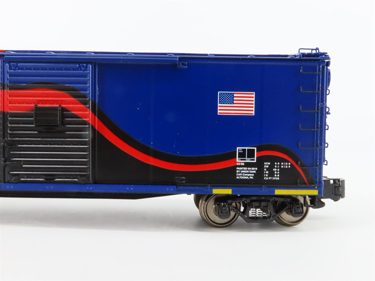 S Scale MTH 35-74024 NS Norfolk Southern Veterans 40&#39; Steel Box Car #490011