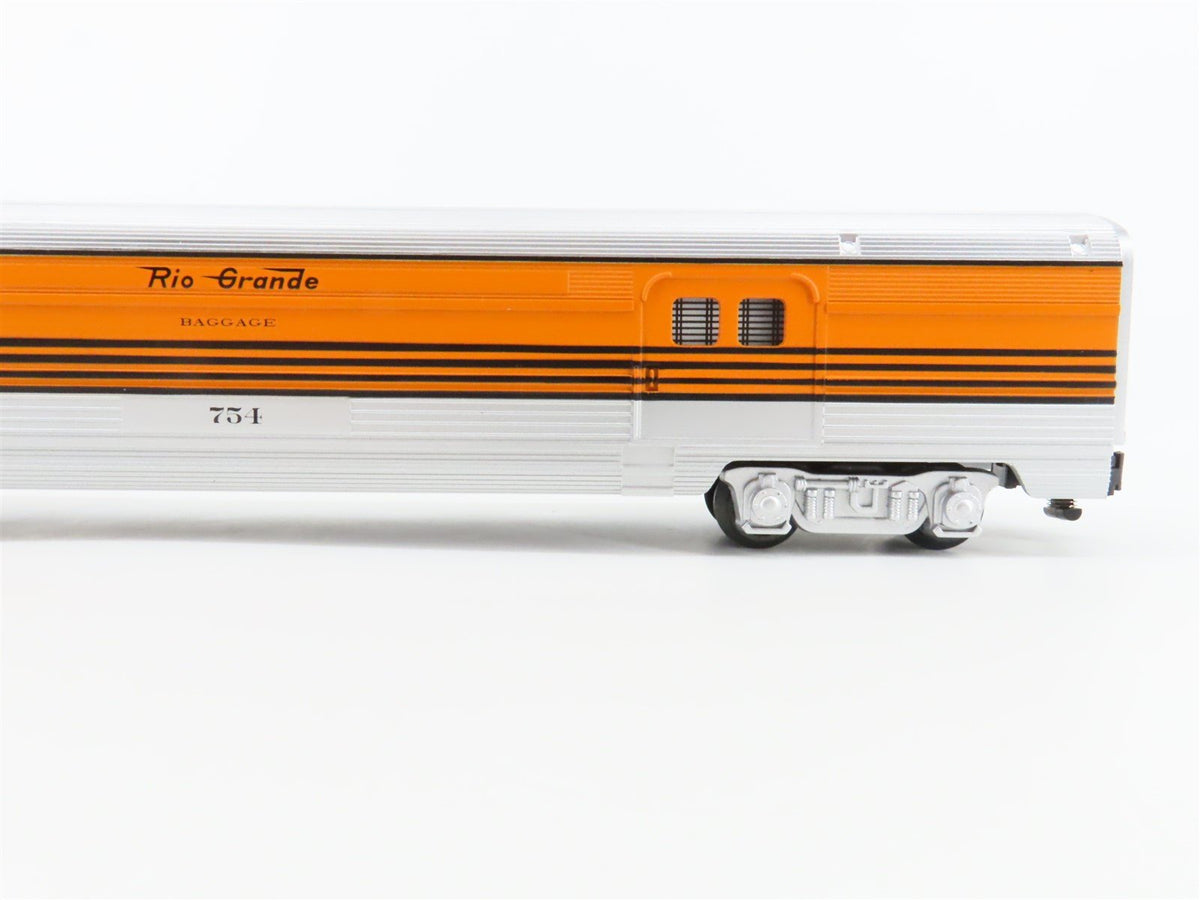 S Scale American Flyer 6-49945 DRGW Rio Grande Baggage Passenger Car #754