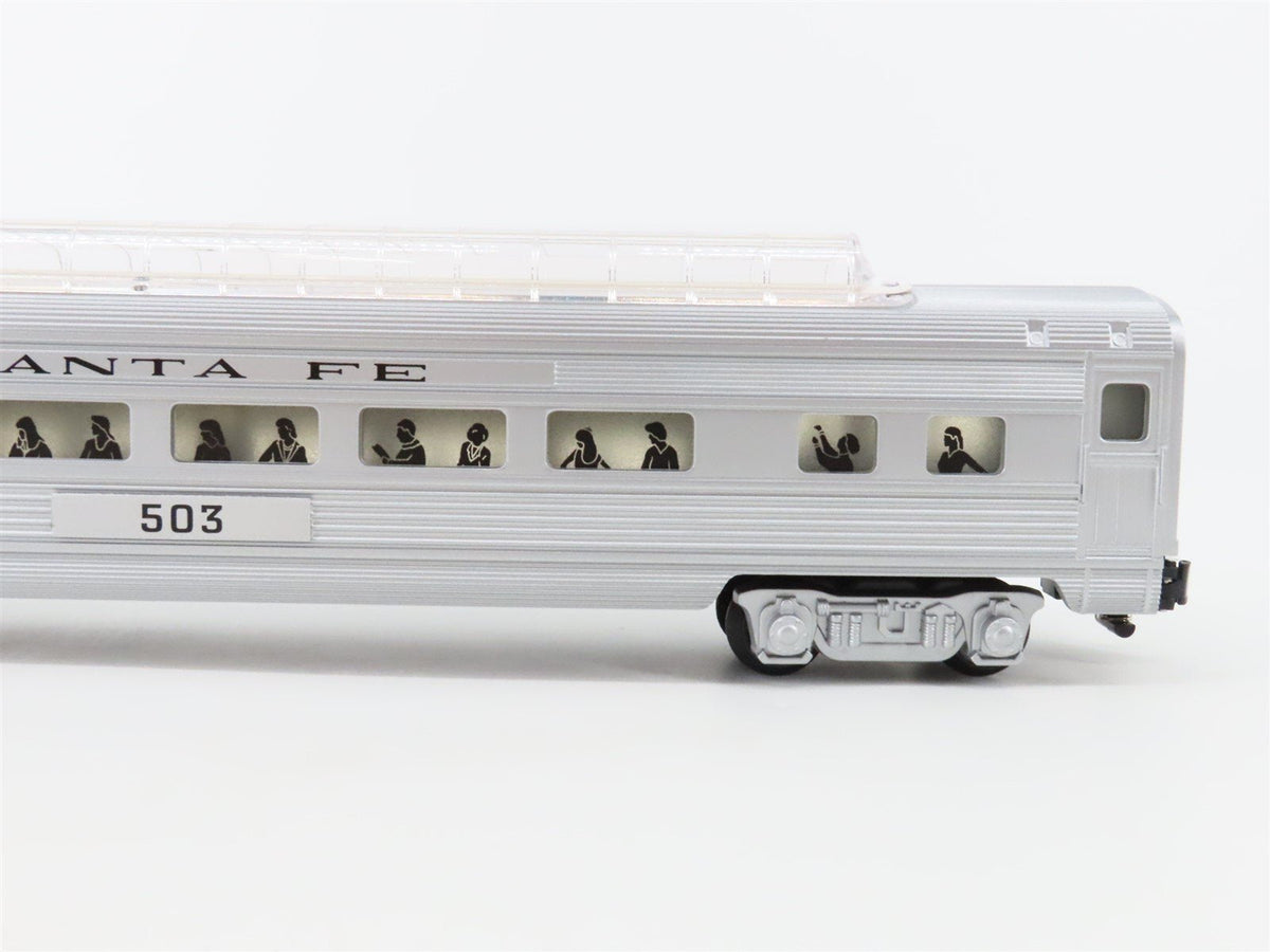 S Scale American Flyer 6-49958 ATSF Santa Fe Vista Dome Passenger Car #503