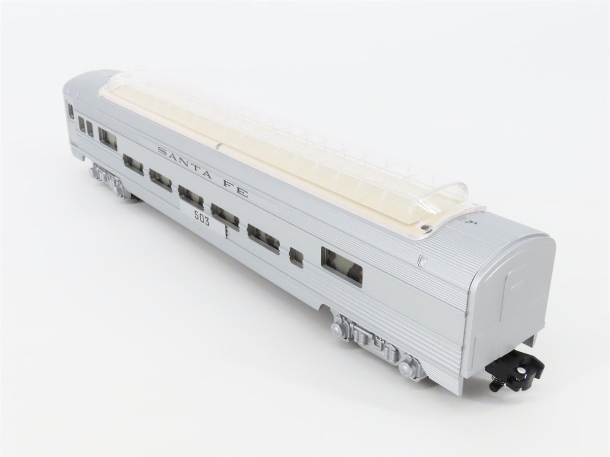 S Scale American Flyer 6-49958 ATSF Santa Fe Vista Dome Passenger Car #503