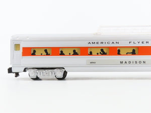 S Scale American Flyer 6-48936 American Flyer Vista Dome Passenger Car 