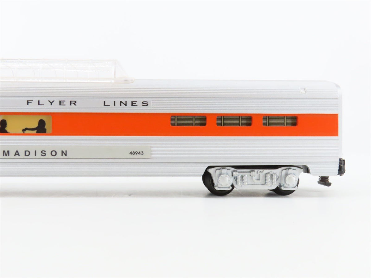 S Scale American Flyer 6-48936 American Flyer Vista Dome Passenger Car &quot;Madison&quot;