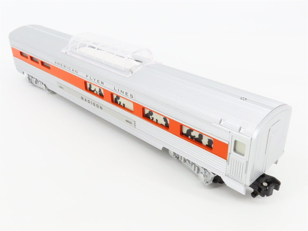 S Scale American Flyer 6-48943 American Flyer Dining Passenger Car &quot;Madison&quot;