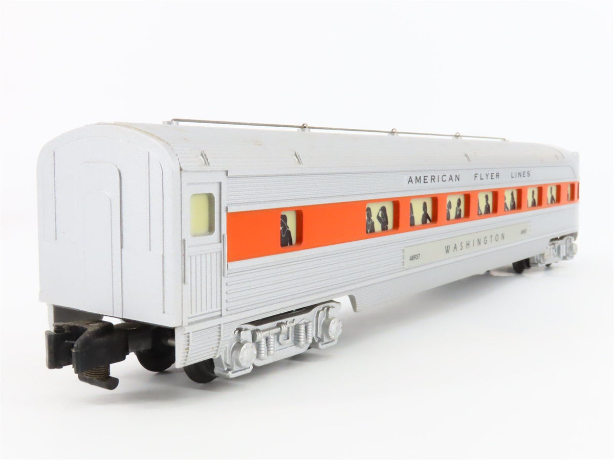 S Scale American Flyer 6-49605 American Flyer/New Haven Passenger 3-Car Set