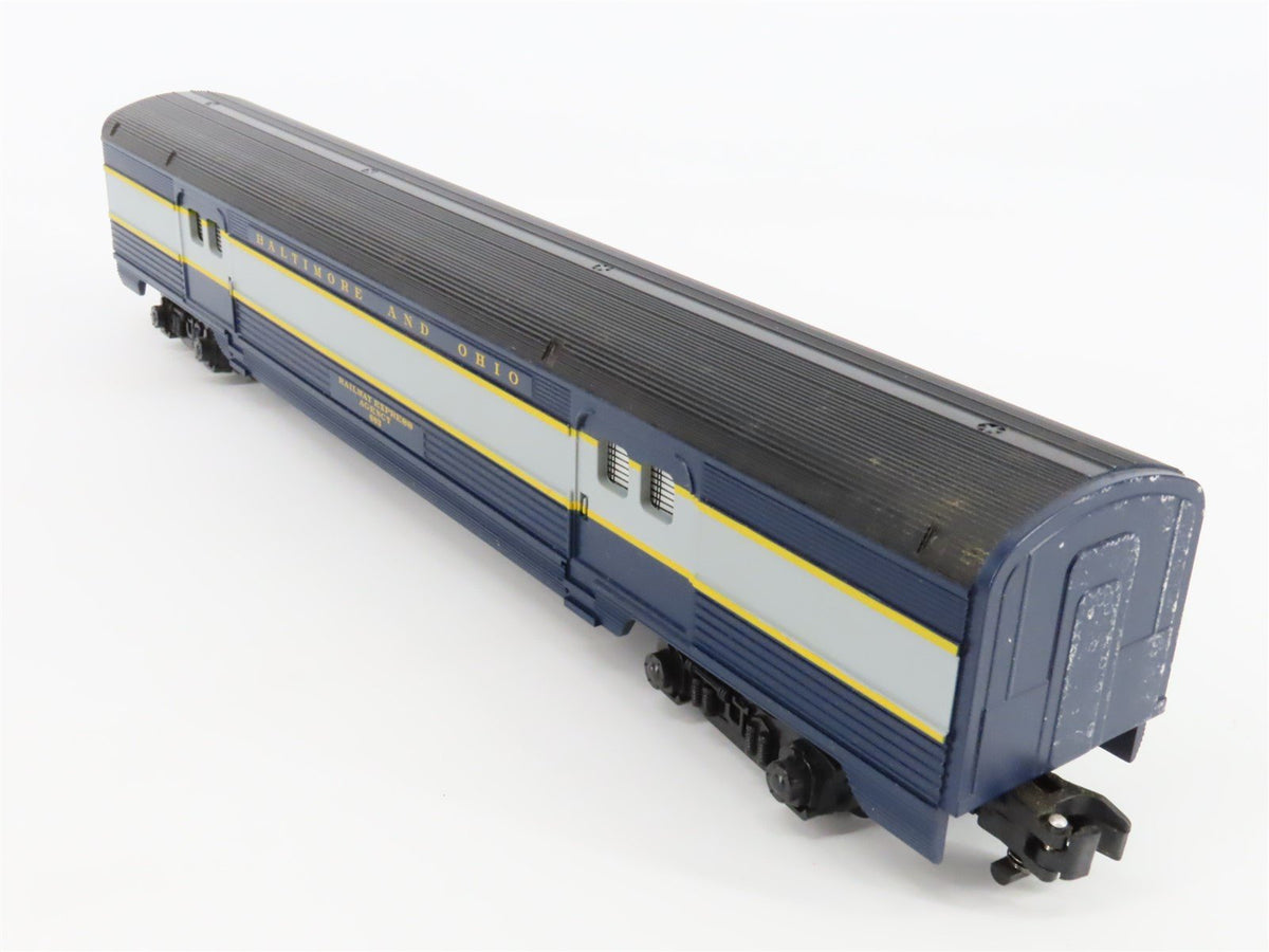 S Scale American Flyer 6-48965 B&amp;O Railway Baggage/Dining Passenger 2-Car Set