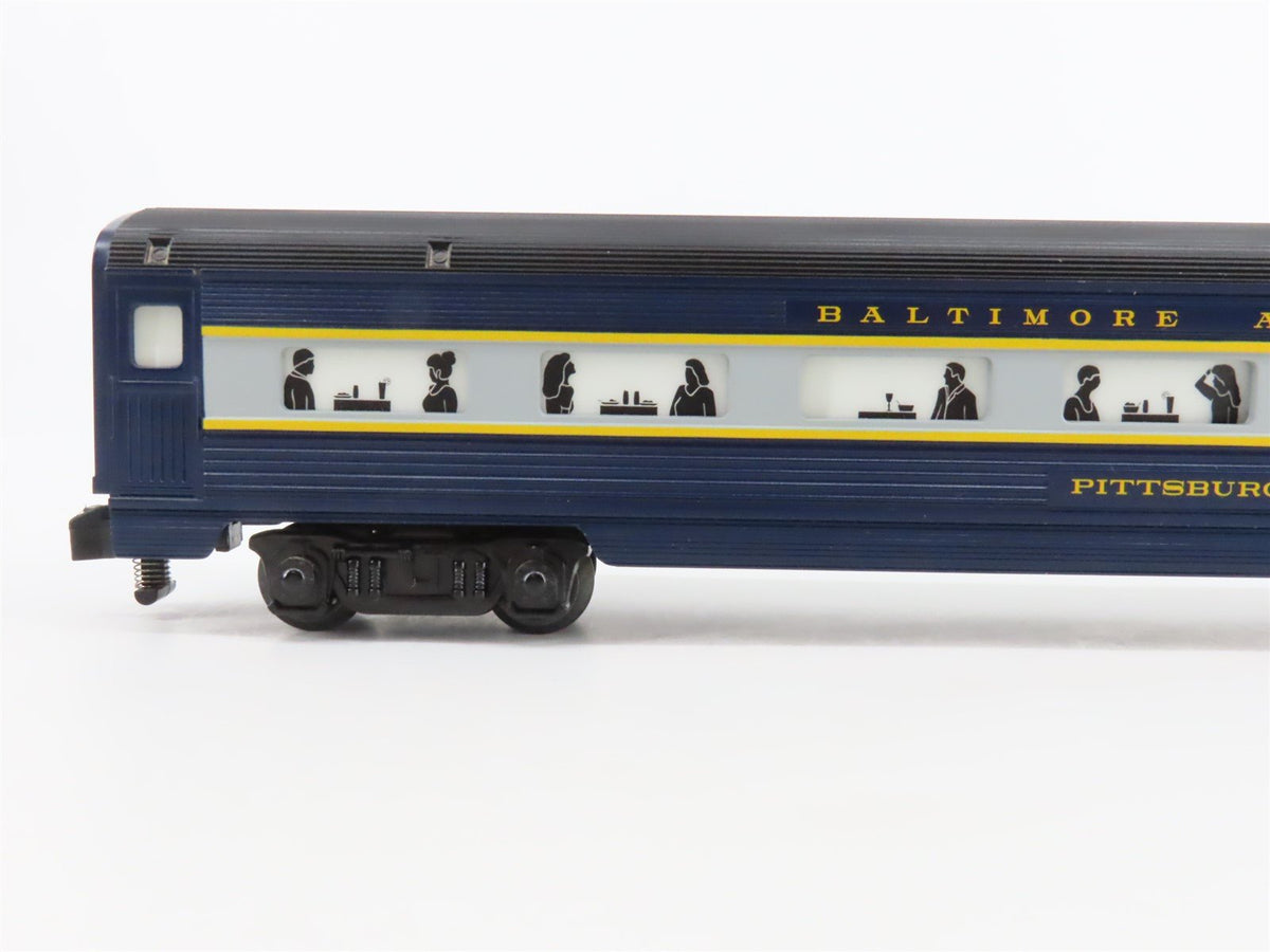 S Scale American Flyer 6-48965 B&amp;O Railway Baggage/Dining Passenger 2-Car Set