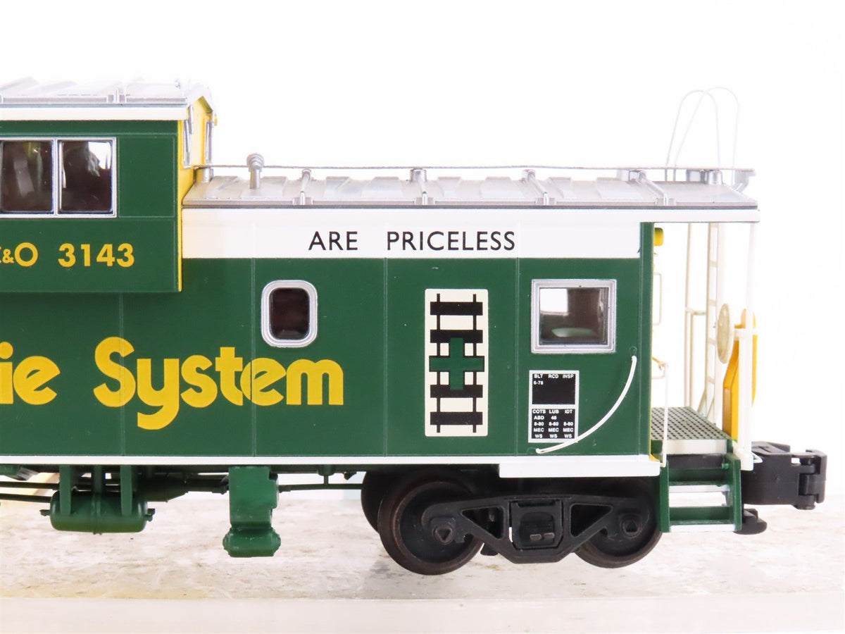 S Scale S-Helper Service Showcase Line 00595 C&amp;O Chessie Safety Caboose #3143