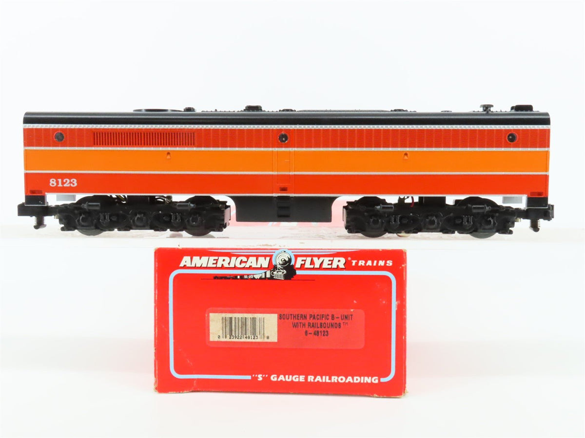 S American Flyer 6-48123 SP &quot;Daylight&quot; PB1 Diesel #8123 w/RailSounds - Unpowered