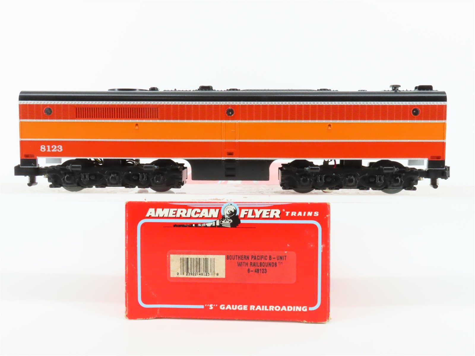 S American Flyer 6-48123 SP "Daylight" PB1 Diesel #8123 w/RailSounds - Unpowered