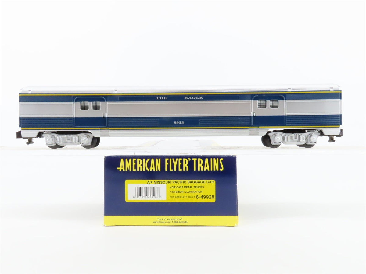 S American Flyer 6-49928 MP Missouri Pacific &quot;The Eagle&quot; Baggage Passenger #8933