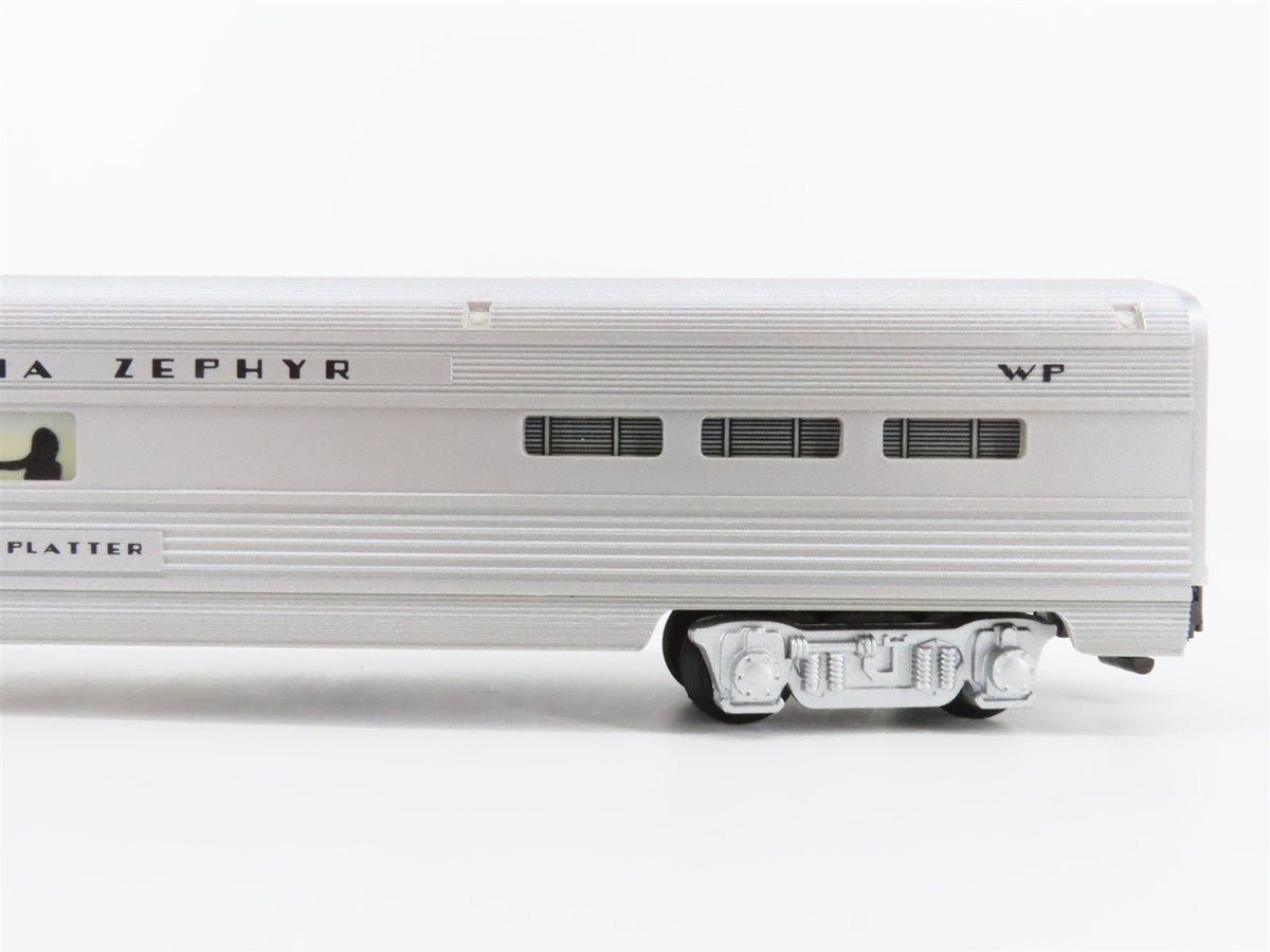 S American Flyer 6-48932 WP California Zephyr Diner Passenger &quot;Silver Platter&quot;