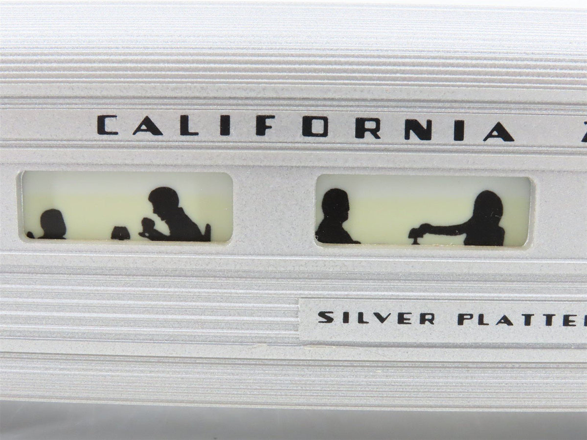 S American Flyer 6-48932 WP California Zephyr Diner Passenger &quot;Silver Platter&quot;