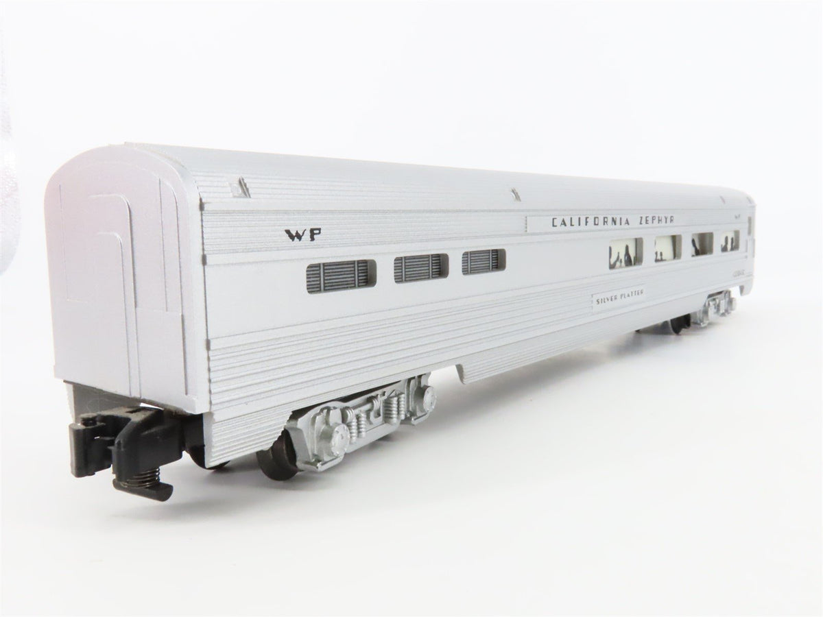 S American Flyer 6-48932 WP California Zephyr Diner Passenger &quot;Silver Platter&quot;