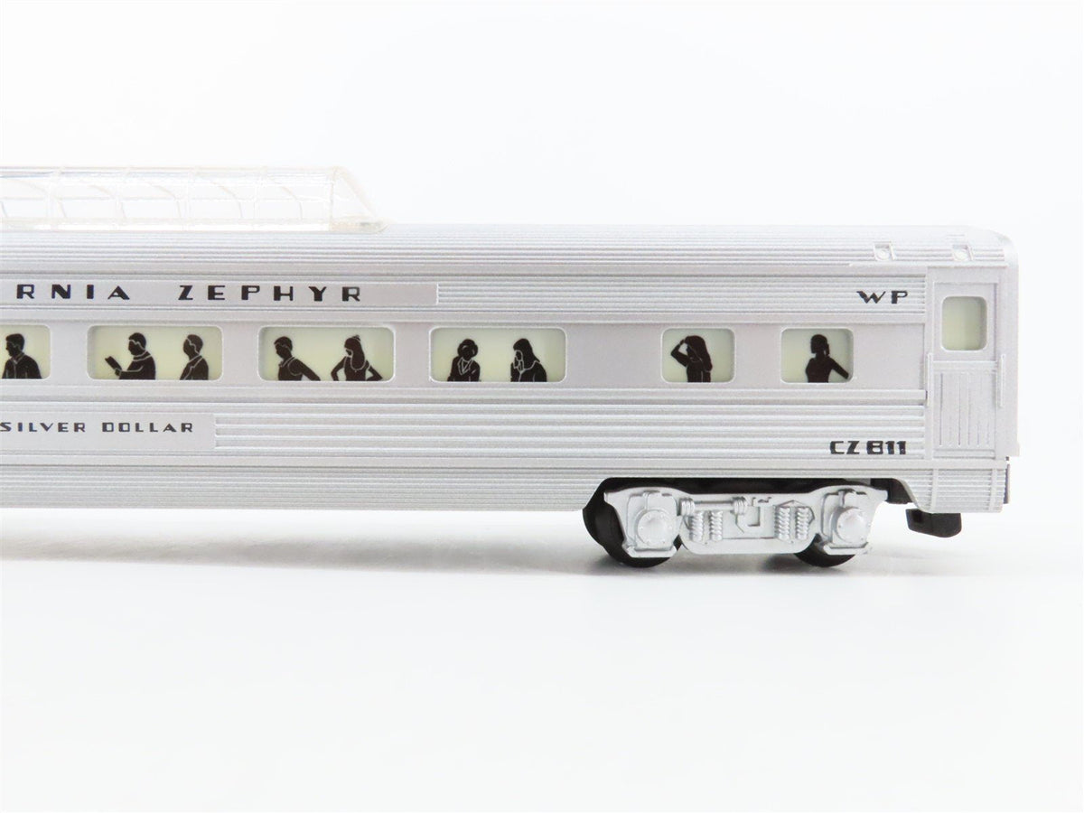 S American Flyer 6-48932 WP California Zephyr Vista Dome Passenger Car