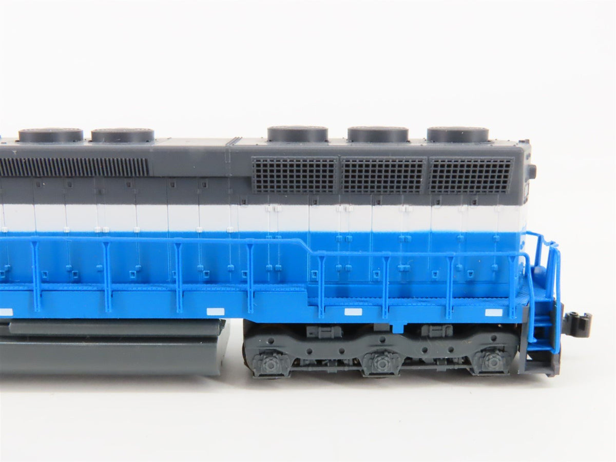 N Scale KATO 176-3126 GN Great Northern &quot;Big Sky Blue&quot; EMD SD45 Diesel #419