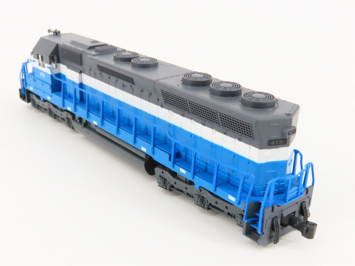 N Scale KATO 176-3126 GN Great Northern &quot;Big Sky Blue&quot; EMD SD45 Diesel #419